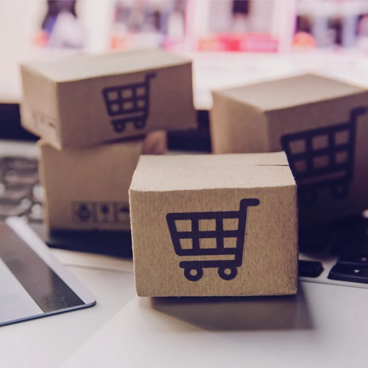 Siehe die Vor- und Nachteile des e-commerce
