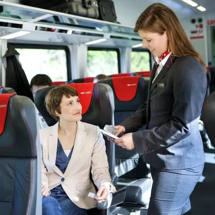 OBB-Kondukteure in Österreich können Kartenzahlungen mit dem Smartphone akzeptieren