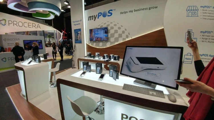 Mobile World Congress 2017 - myPOS stand