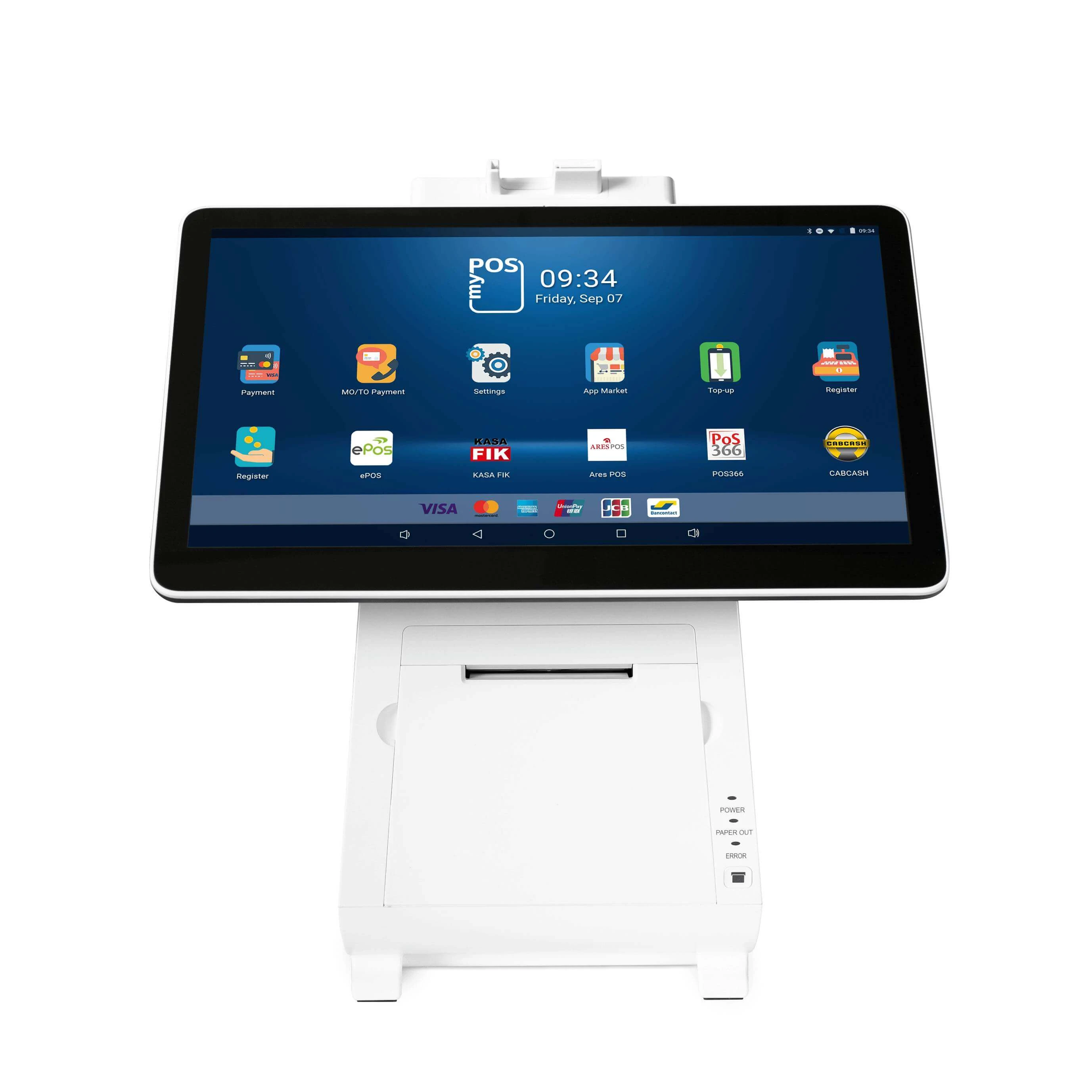 An image of the ePOS system myPOS Hub