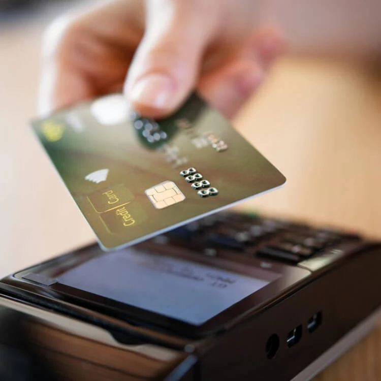 Payments with credit cards
