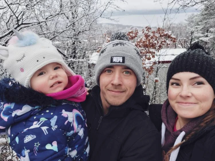 Anita and her family