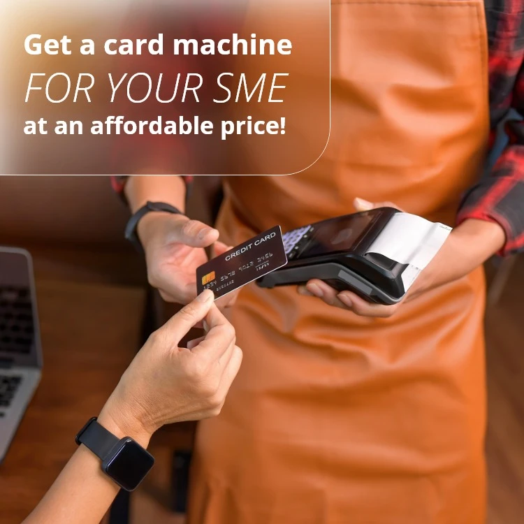 Get a card payment machine for your SME business