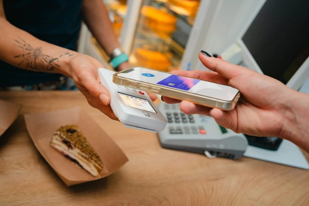 Small business accepting payments