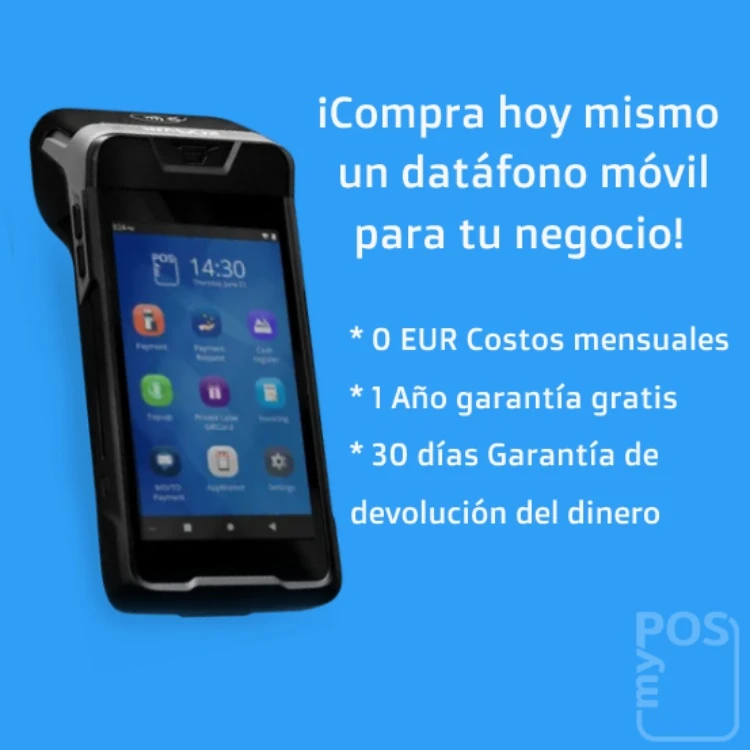 Una oferta de datáfono móvil