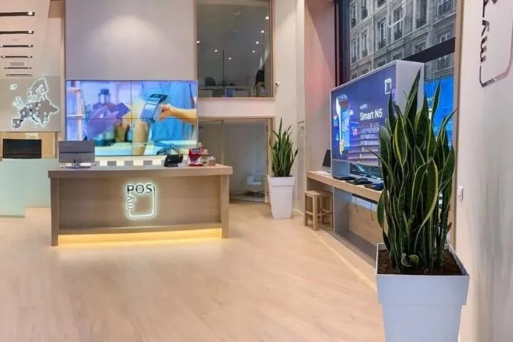 TPE boutique Paris intеrieur
