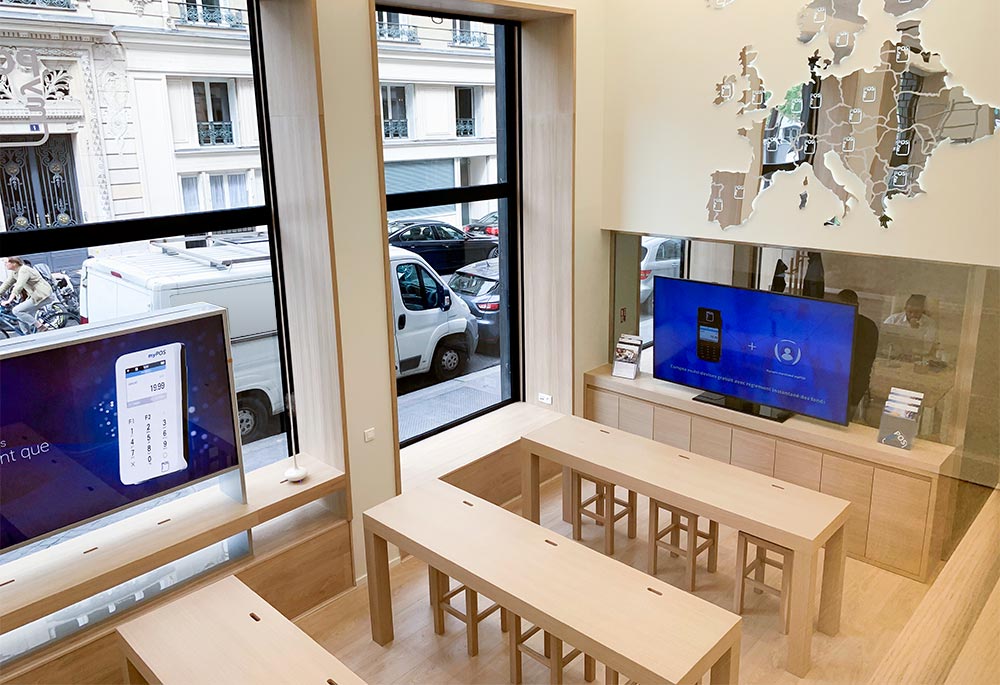 Paris store interior view 2