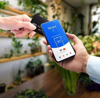 myPOS Glass app on device