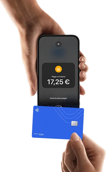 Hand the iPhone to the buyer to pay